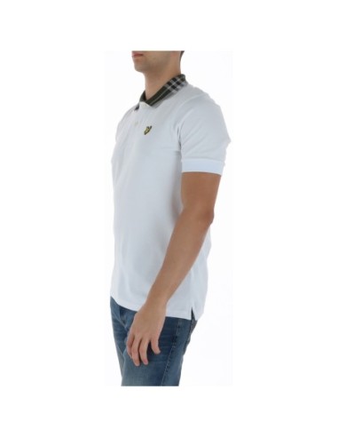 Lyle & Scott Polo homme blanc