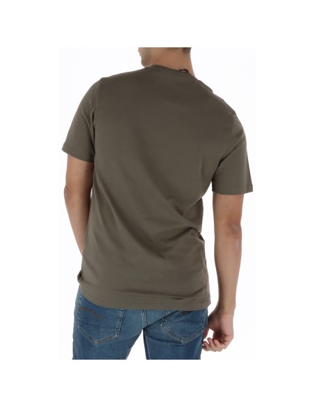 Lyle & Scott T-shirt homme vert été