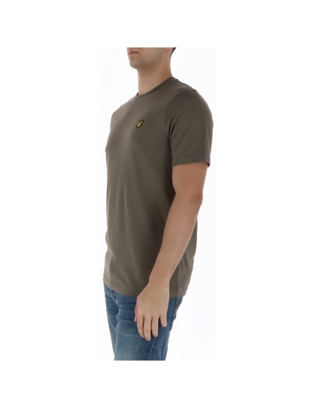 Lyle & Scott T-shirt homme vert été
