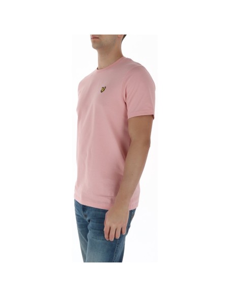 Lyle & Scott T-shirt homme rose