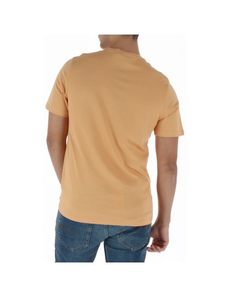 Lyle & Scott T-shirt homme orange