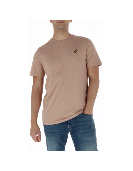 Lyle & Scott T-shirt homme beige