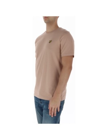 Lyle & Scott T-shirt homme beige