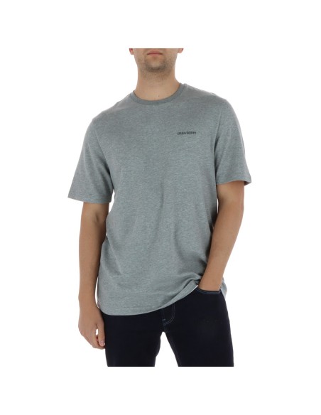 Lyle & Scott T-shirt homme gris hiver