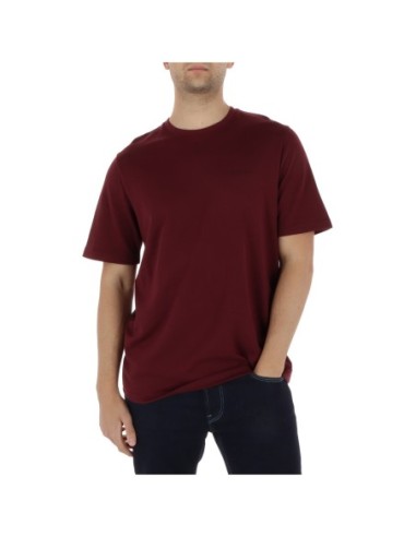 Lyle & Scott T-shirt homme bordeaux