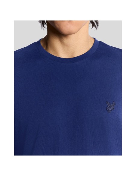 Lyle & Scott T-shirt homme bleu hiver