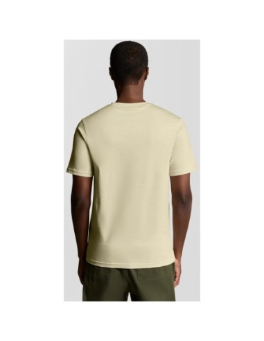 Lyle & Scott T-shirt homme beige hiver