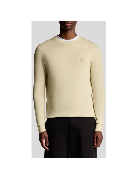 Lyle & Scott Sweat homme beige
