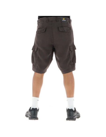 Lyle & Scott Bermuda homme gris lin