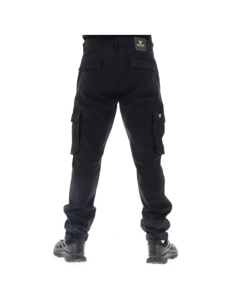 Lyle & Scott Pantalon homme bleu hiver