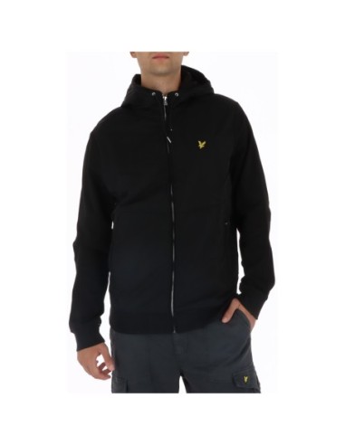Lyle & Scott Sweat homme noir zippé