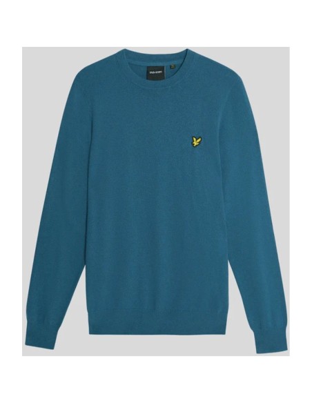 Lyle & Scott Pull homme bleu