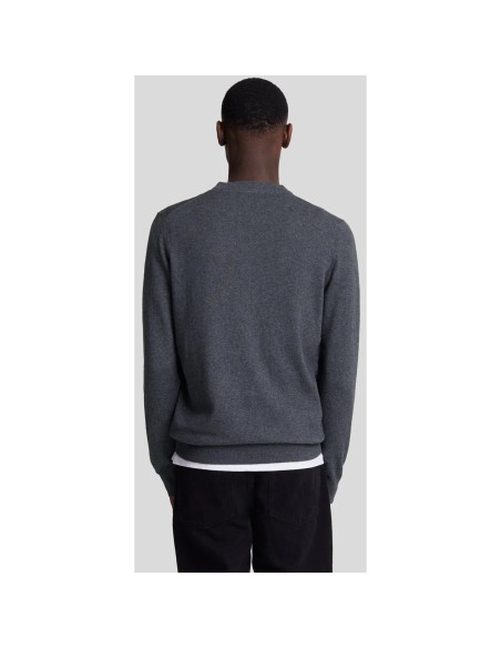Lyle & Scott Pull homme gris