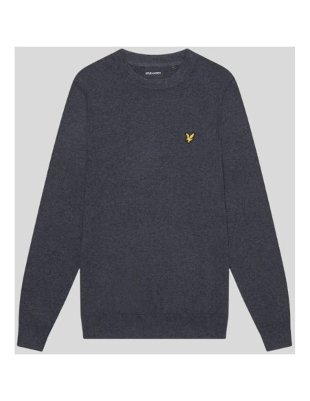 Lyle & Scott Pull homme gris