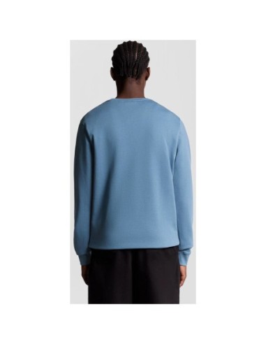 Lyle & Scott Sweat homme bleu azur