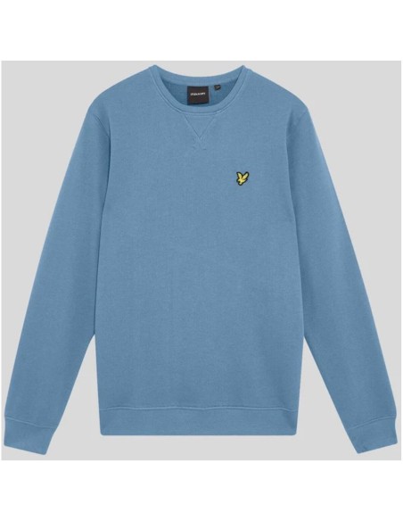 Lyle & Scott Sweat homme bleu azur