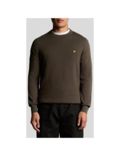 Lyle & Scott Pull homme marron