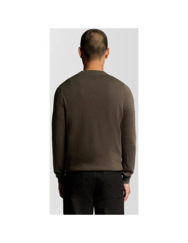 Lyle & Scott Pull homme marron