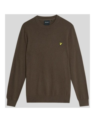 Lyle & Scott Pull homme marron