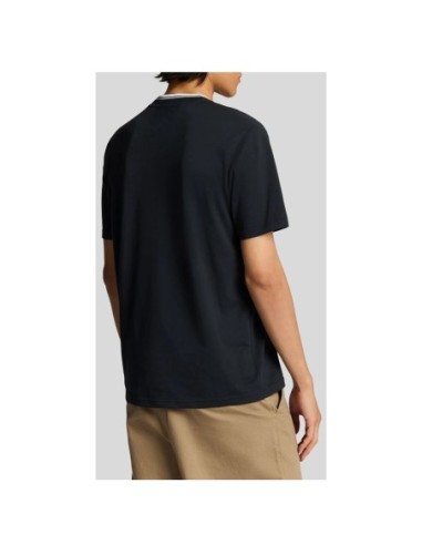 Lyle & Scott T-shirt homme bleu