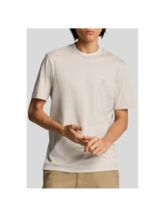 Lyle & Scott T-shirt homme beige