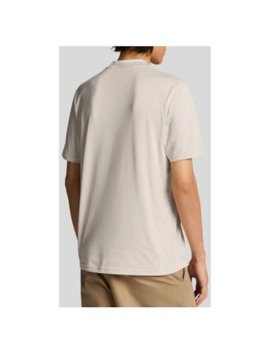 Lyle & Scott T-shirt homme beige