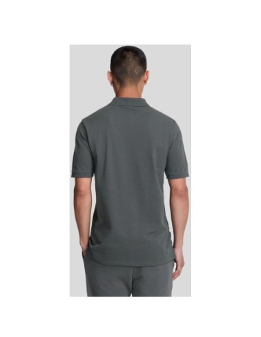 Lyle & Scott Polo homme gris