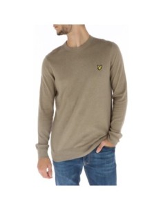 Lyle & Scott Pull homme marron