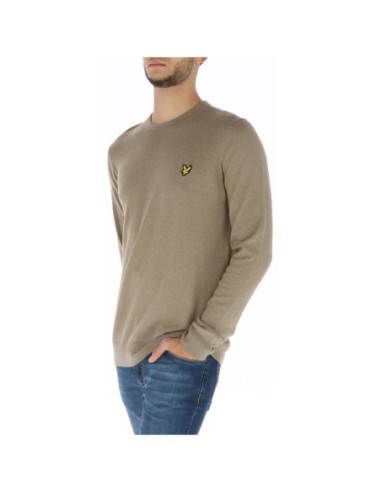 Lyle & Scott Pull homme marron