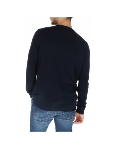 Lyle & Scott Pull homme bleu hiver