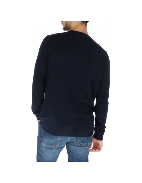 Lyle & Scott Pull homme bleu hiver