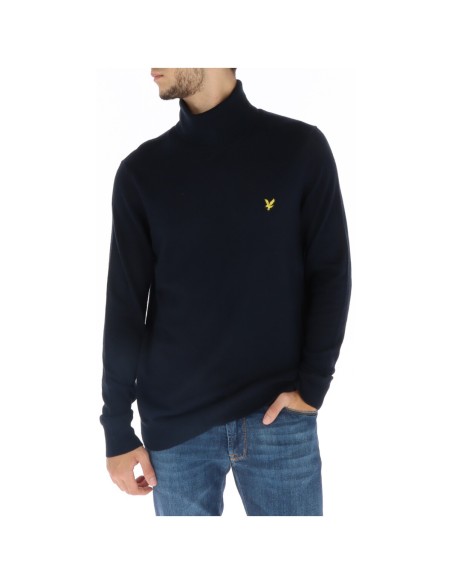 Lyle & Scott Pull homme col montant