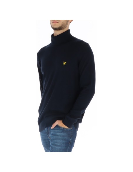 Lyle & Scott Pull homme col montant