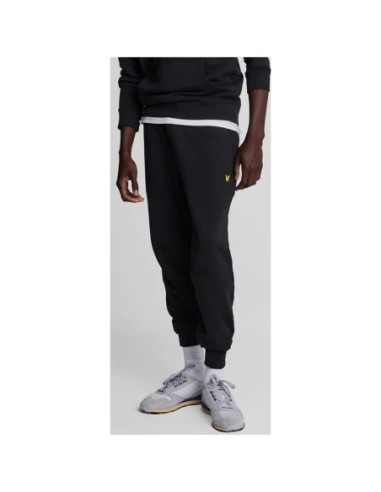 Lyle & Scott Pantalon homme noir lacets