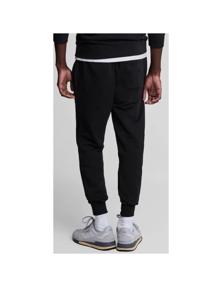 Lyle & Scott Pantalon homme noir lacets