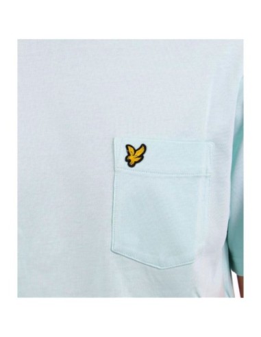 Lyle & Scott T-shirt homme vert imprimé