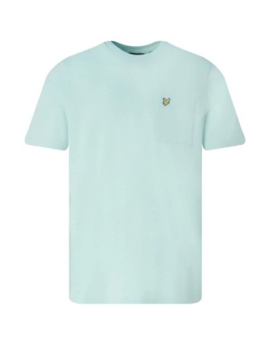 Lyle & Scott T-shirt homme vert imprimé