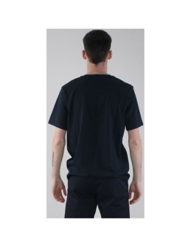 Lyle & Scott T-shirt homme bleu imprimé
