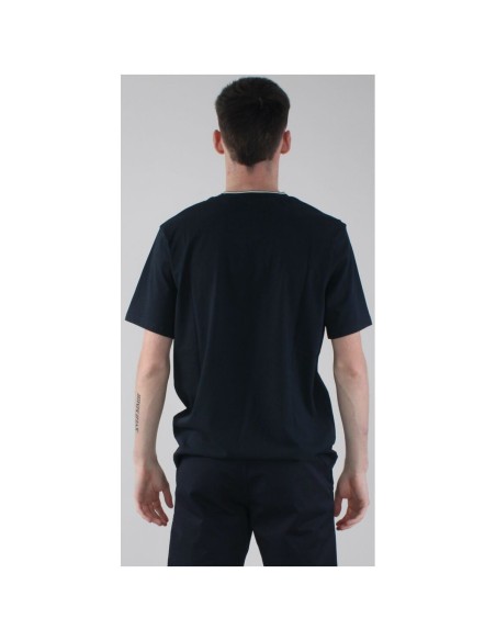 Lyle & Scott T-shirt homme bleu imprimé