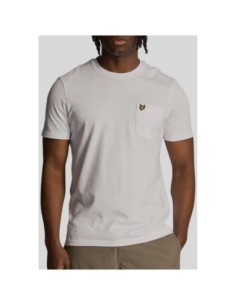 Lyle & Scott T-shirt homme blanc imprimé