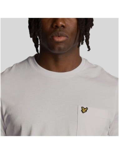 Lyle & Scott T-shirt homme blanc imprimé