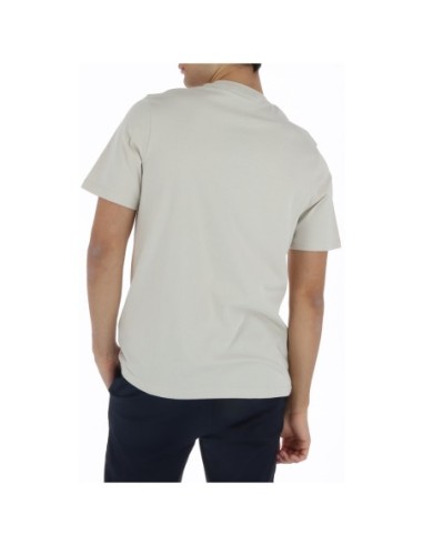 Lyle & Scott T-shirt homme beige