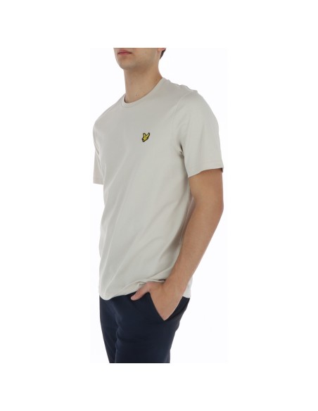 Lyle & Scott T-shirt homme beige