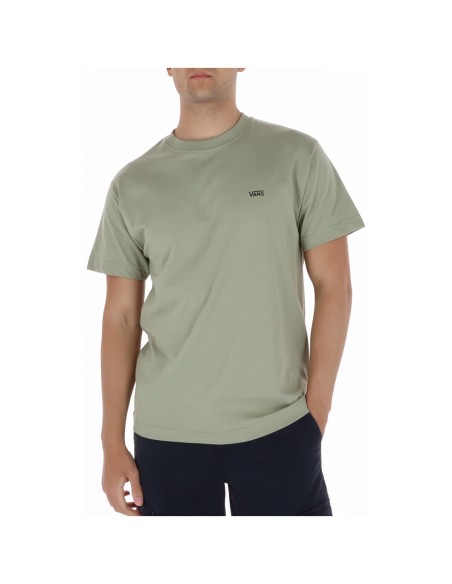 Vans T-shirt homme vert uni