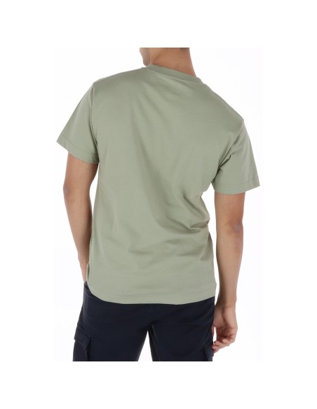Vans T-shirt homme vert uni