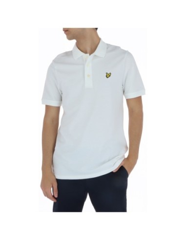 Lyle & Scott Polo homme blanc