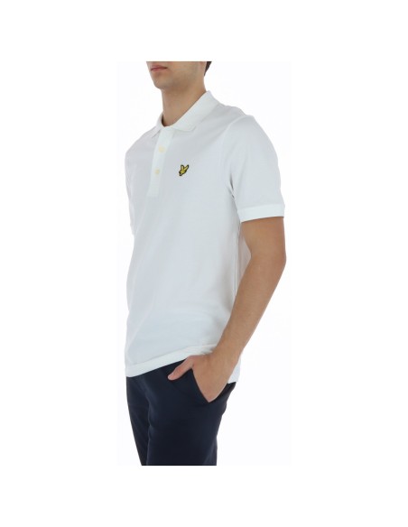 Lyle & Scott Polo homme blanc