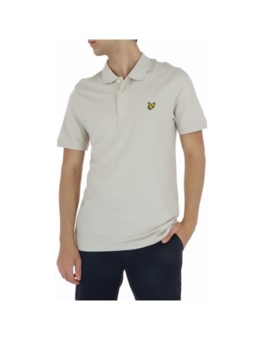 Lyle & Scott Polo homme beige