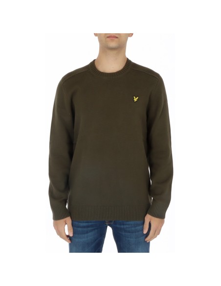 Lyle & Scott Pull homme vert