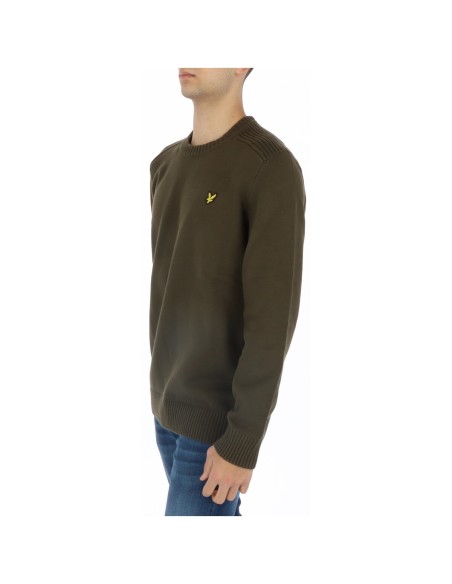 Lyle & Scott Pull homme vert